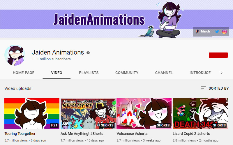 Jaiden Animations is an American YouTube animator and comedian