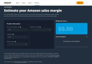 By calculating your sales margin, you can decide how to sell on Amazon more easily
