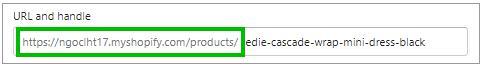 shopify seo url structure