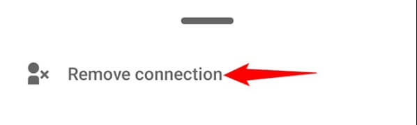 Tap “Remove Connection”-Onecommerce