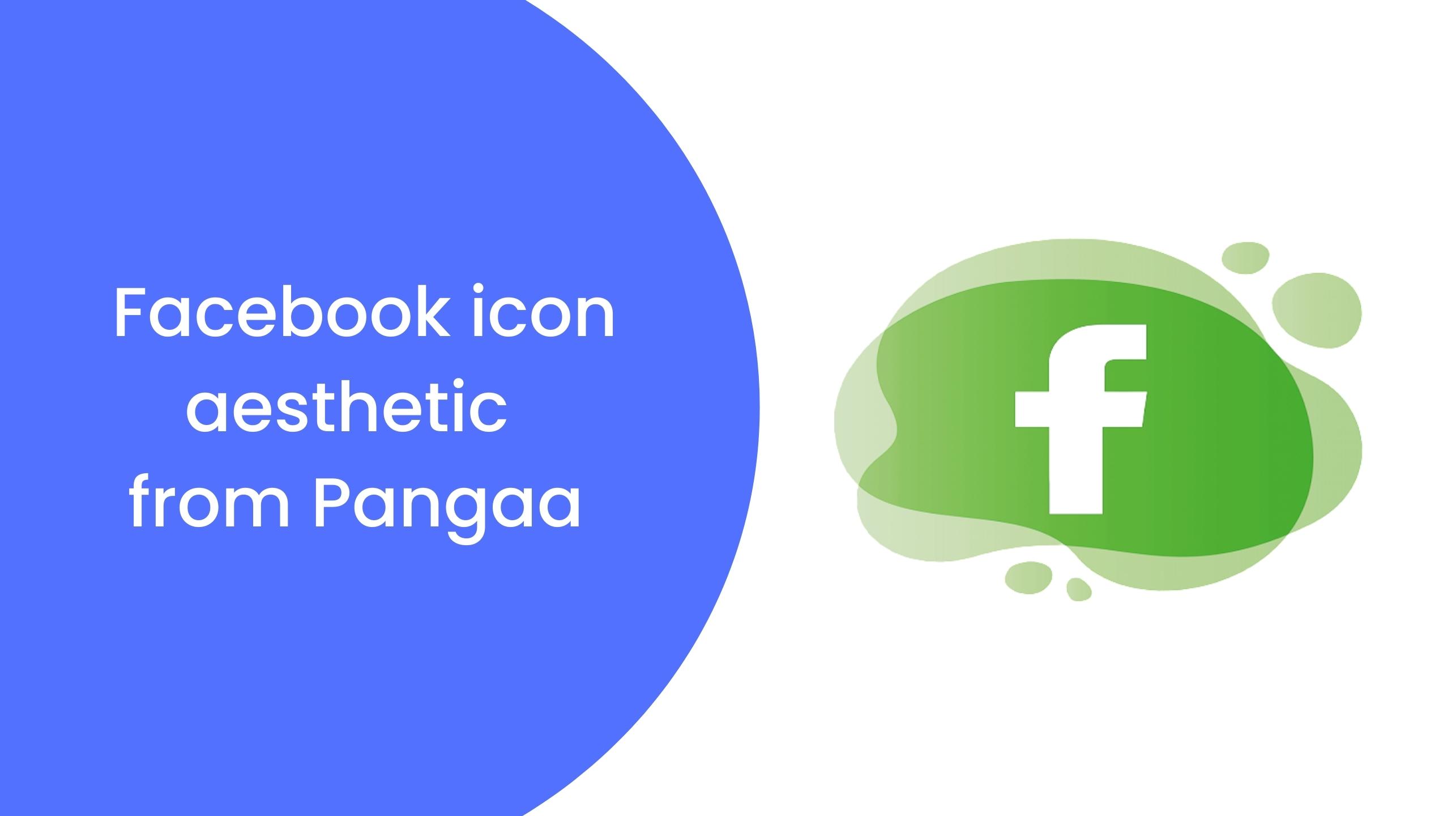 Facebook icon aesthetic from Pangaa