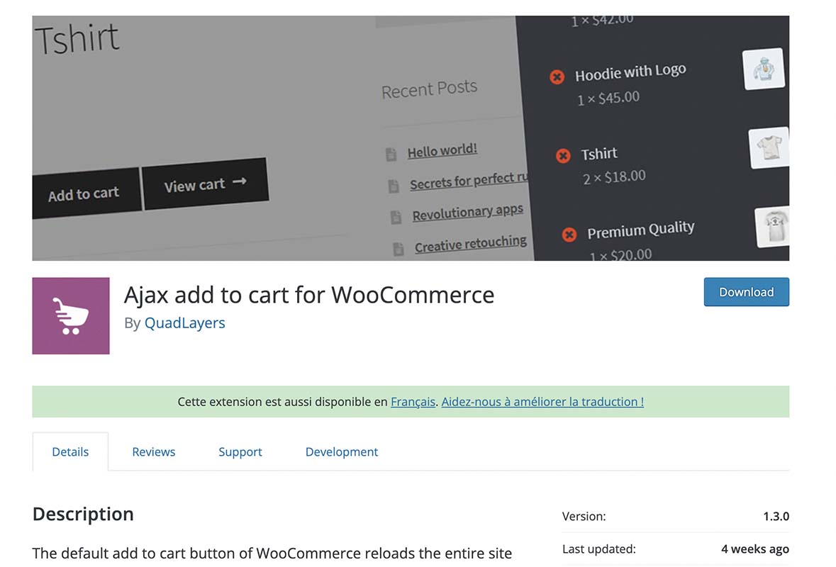 add to cart ecommerce laravel ajax