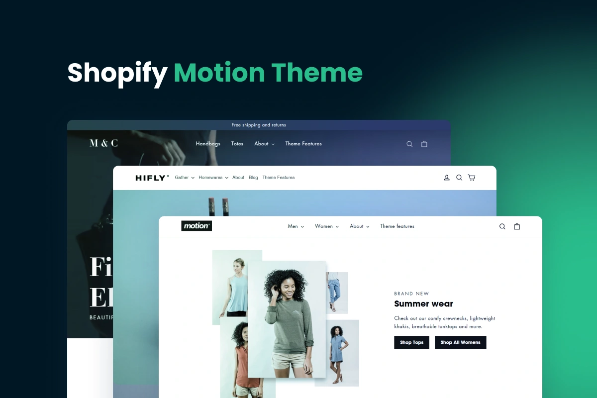 All about Shopify Motion Theme You Need To Know - OneCommerce