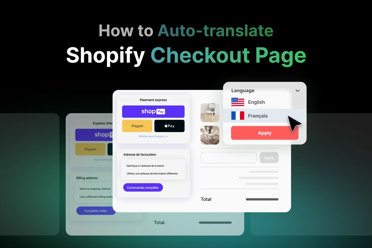 How to Automatically Translate Checkout Page for Shopify - OneCommerce