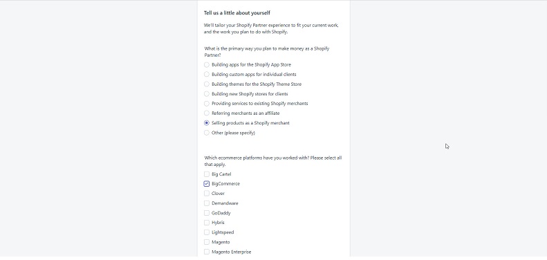 How to become Shopify Partner