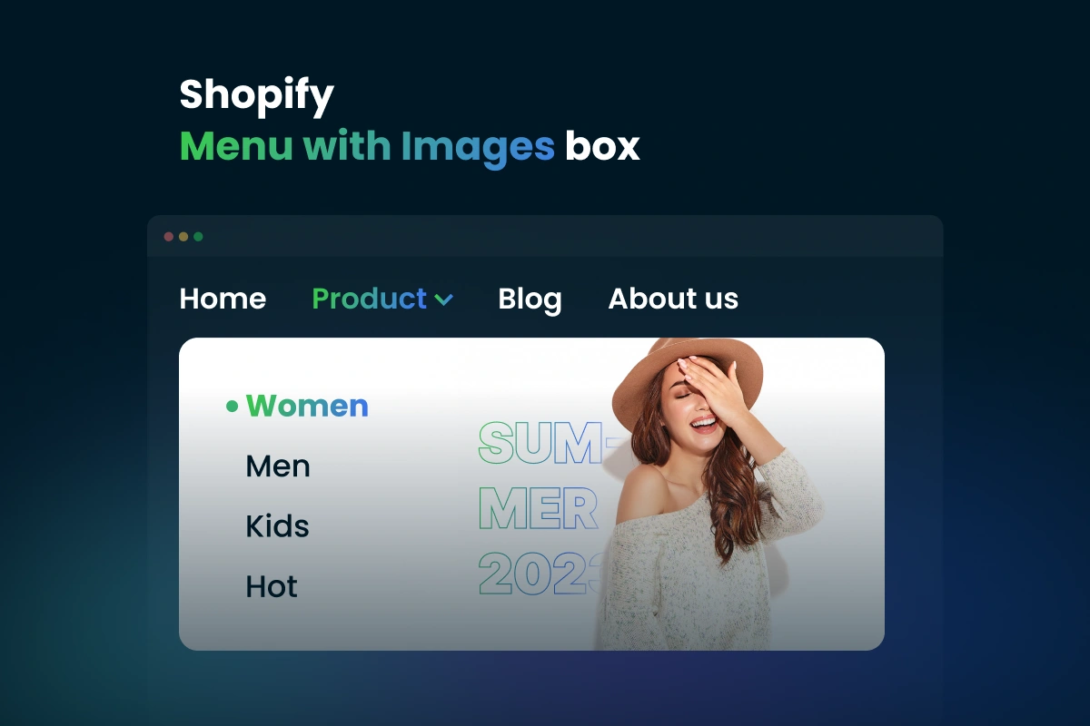 How To Create Shopify Menu With Images? - OneCommerce
