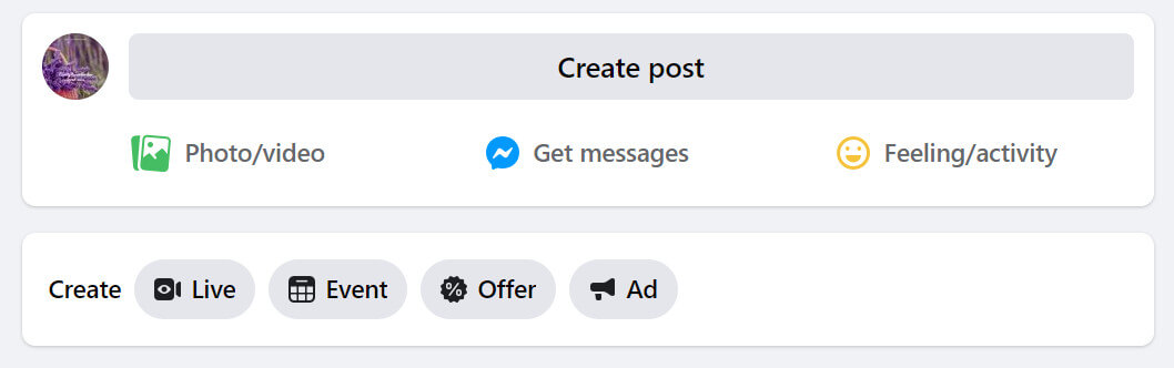 You will scroll down and click "Create post."