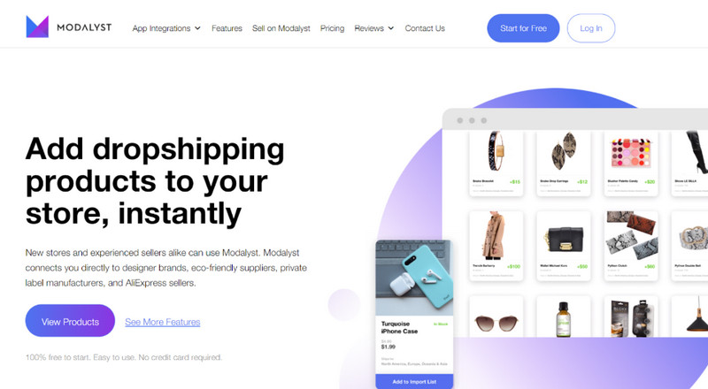 Modalyst can be a great option among the Spocket dropshipping alternatives