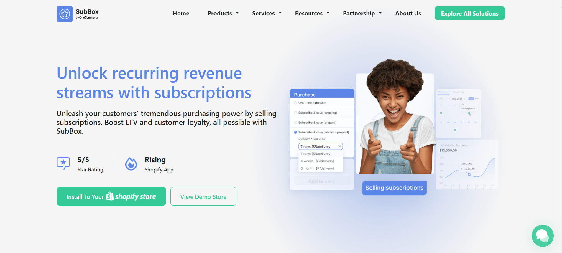 SubBox: Subscriptions was created to especially help online merchants sell subscriptions.