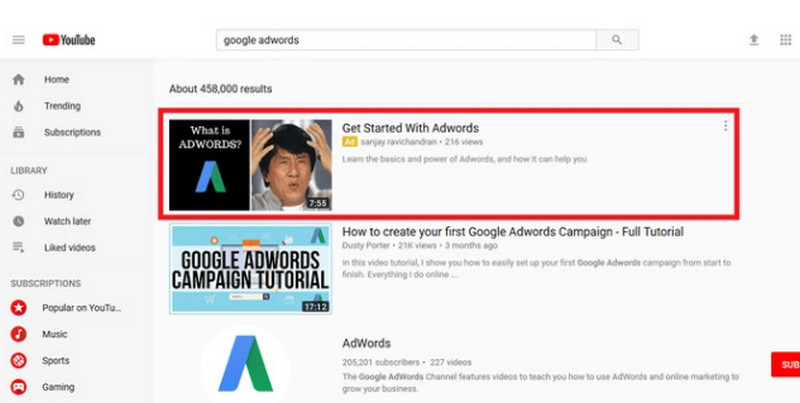 Video ads can be one of the Google Ads for dropshipping with great engagement