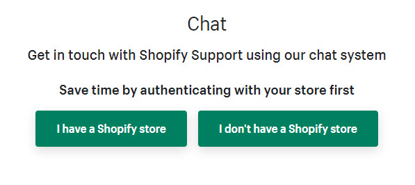 Shopify customer service