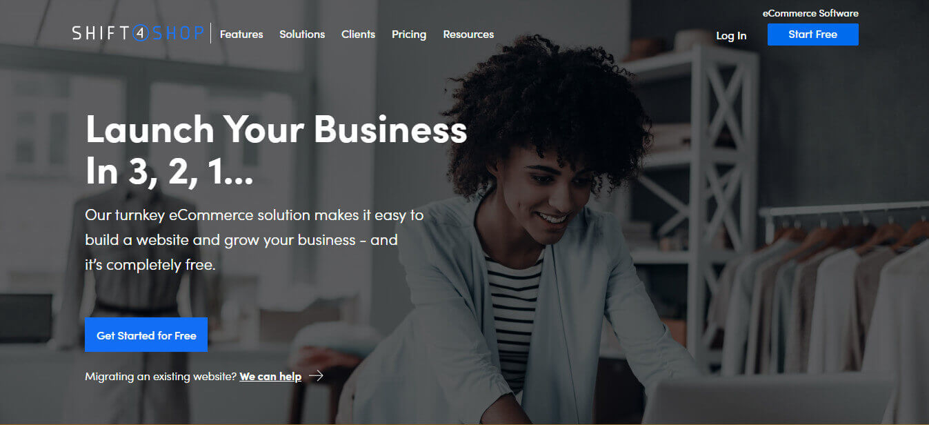 Shift4Shop is the easiest subscription eCommerce platform to set up.