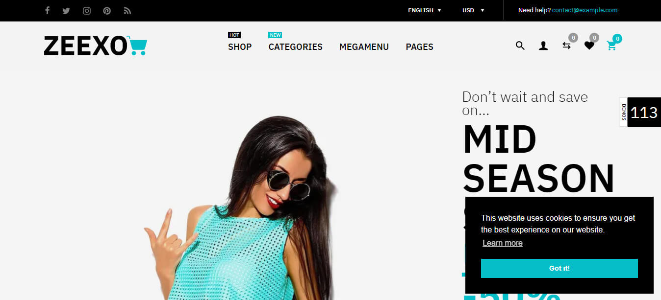 You should choose Zeexo as your Shopify subscription theme to make your store look trendy.