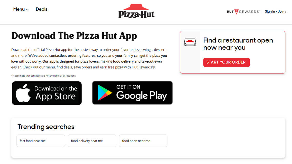 Pizza Hut Rewards