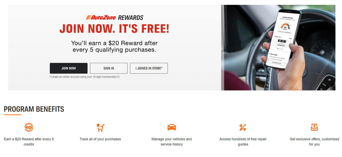 Autozone Rewards