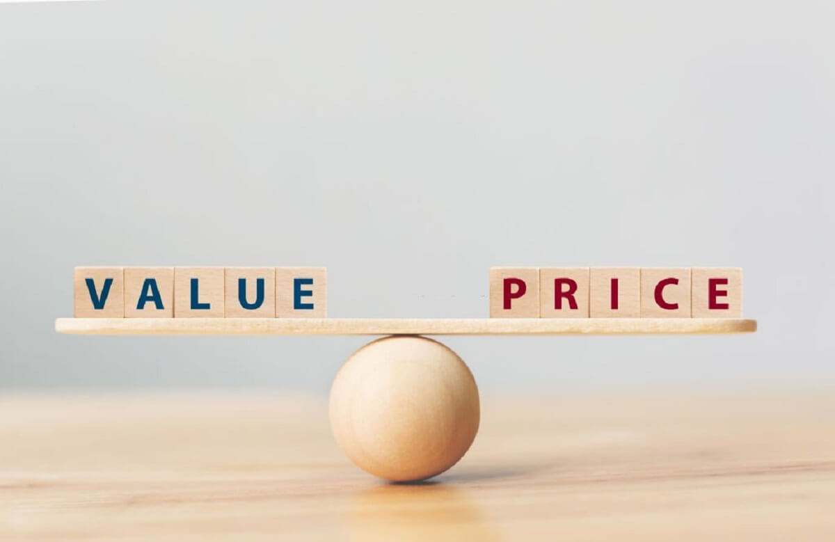 Competing on value reduces the pressure of cutting costs when calculating the profit margin