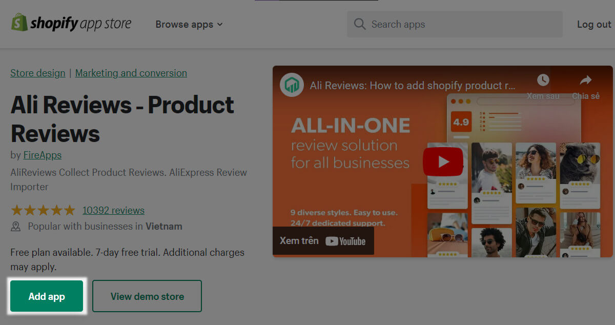 how to add reviews on Shopify