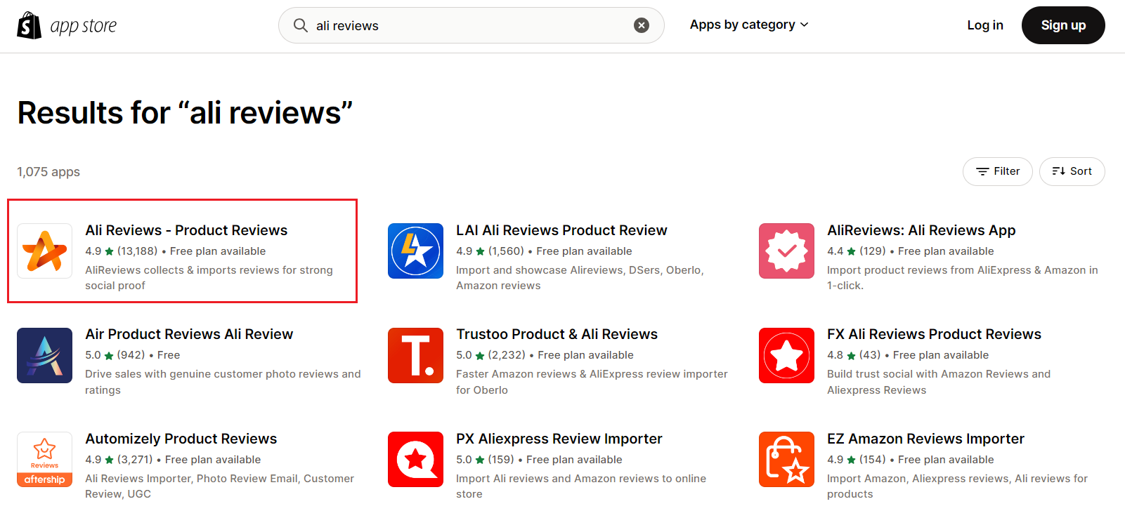 How to add Ali Reviews on Shopify app store