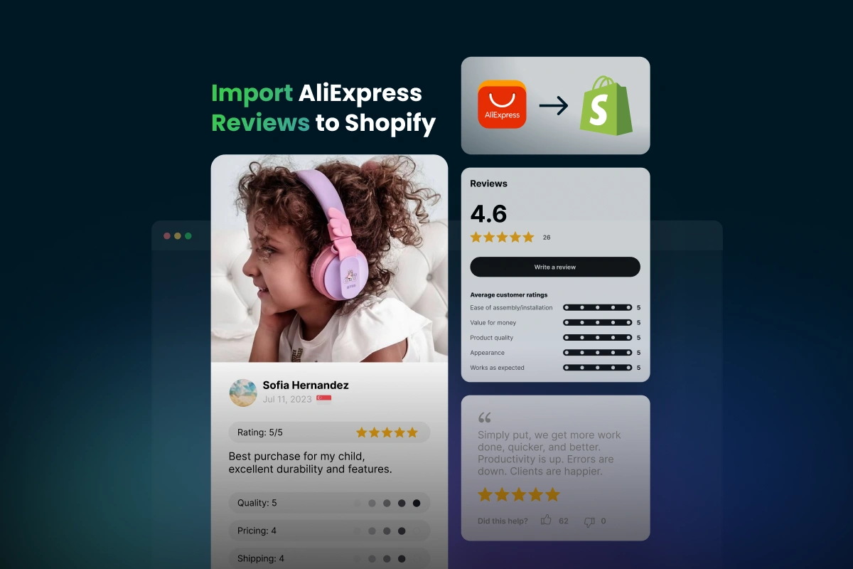 Best Guide to Import AliExpress Reviews to Shopify - OneCommerce