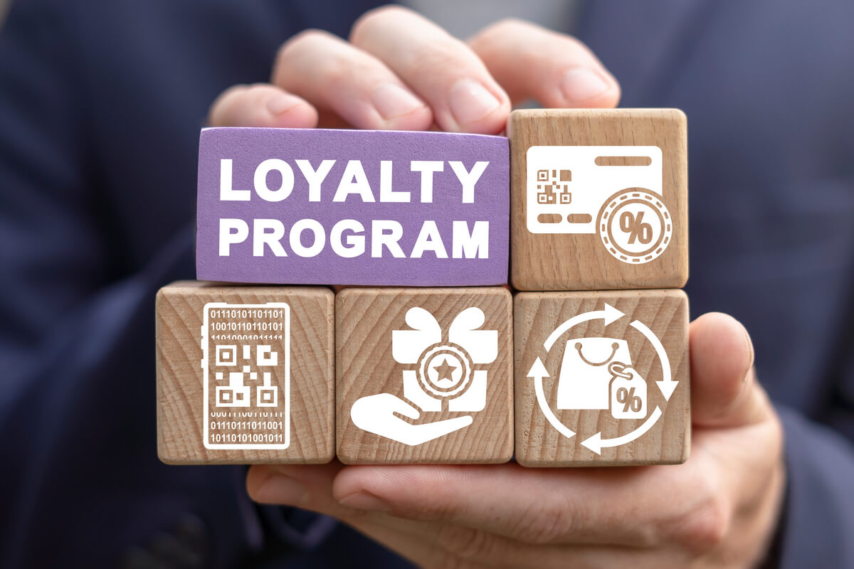With a loyalty program, customers can earn points for every purchase they make
