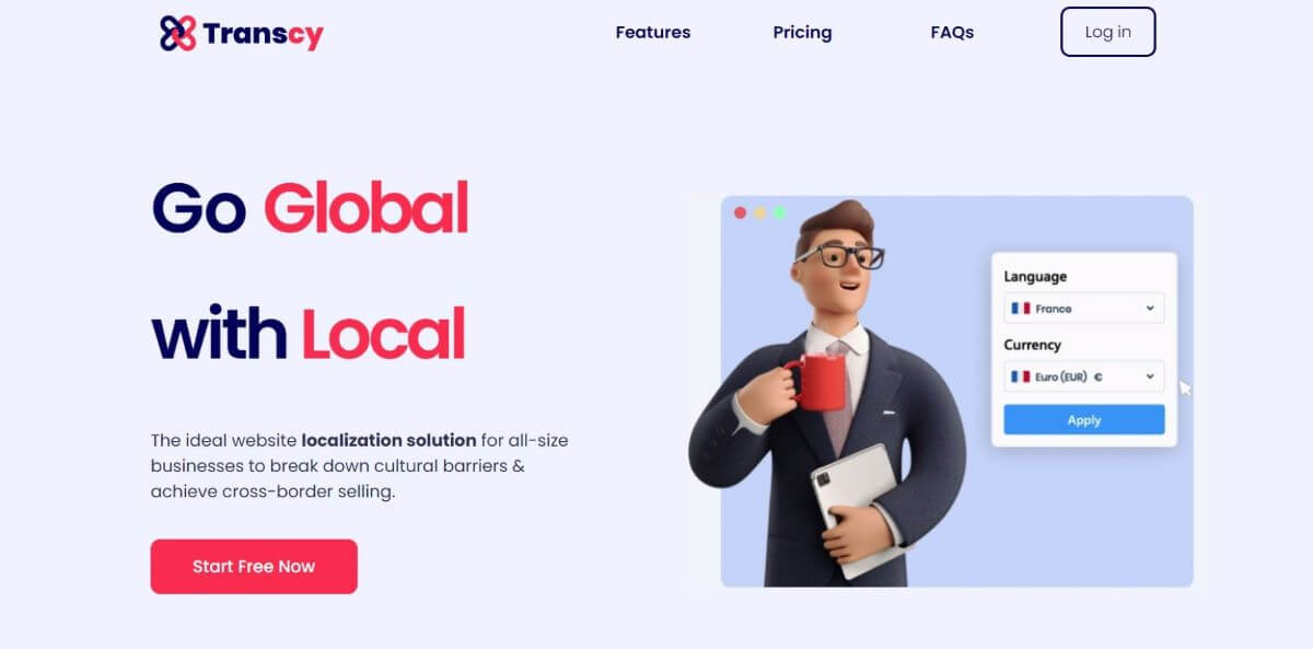 Transcy is the #1 Localization Solution for eCommerce platforms and website builders