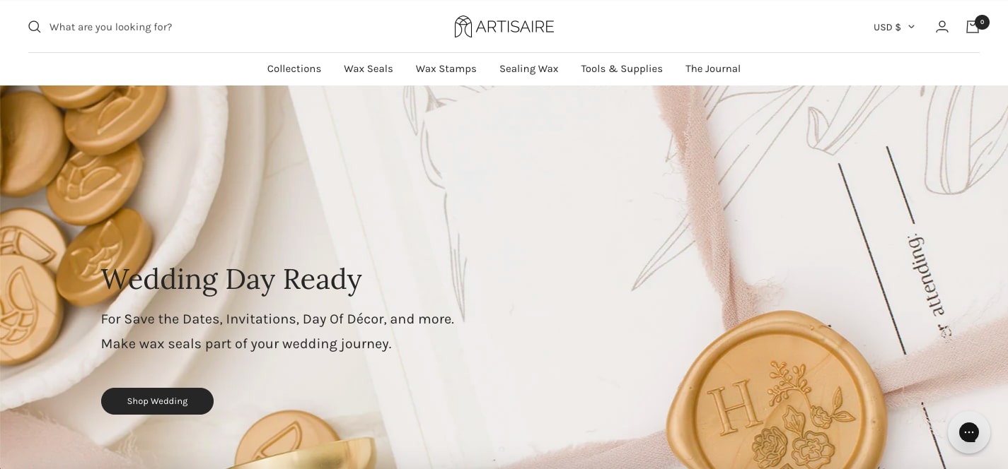 Shopify stores Artisaire
