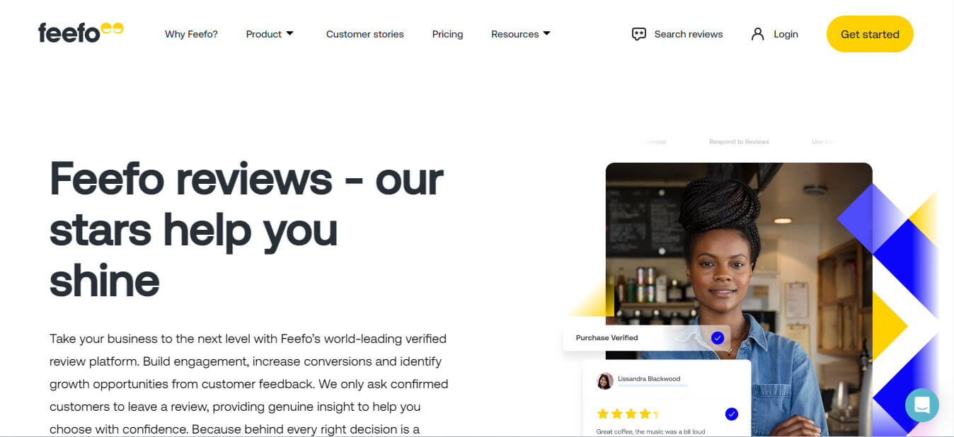 Feefo is a powerful Yotpo alternative for collecting customer feedback.