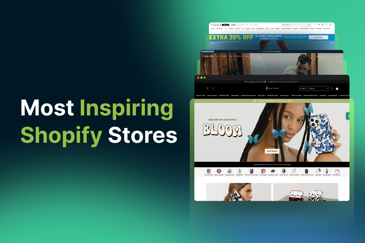 Most inspiring Shopify stores 1