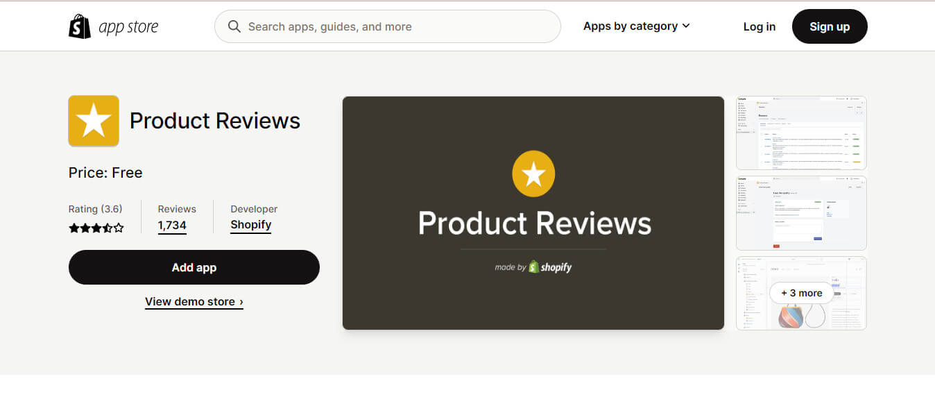 Shopify Product Reviews allows you to easily showcase customer reviews on your store.