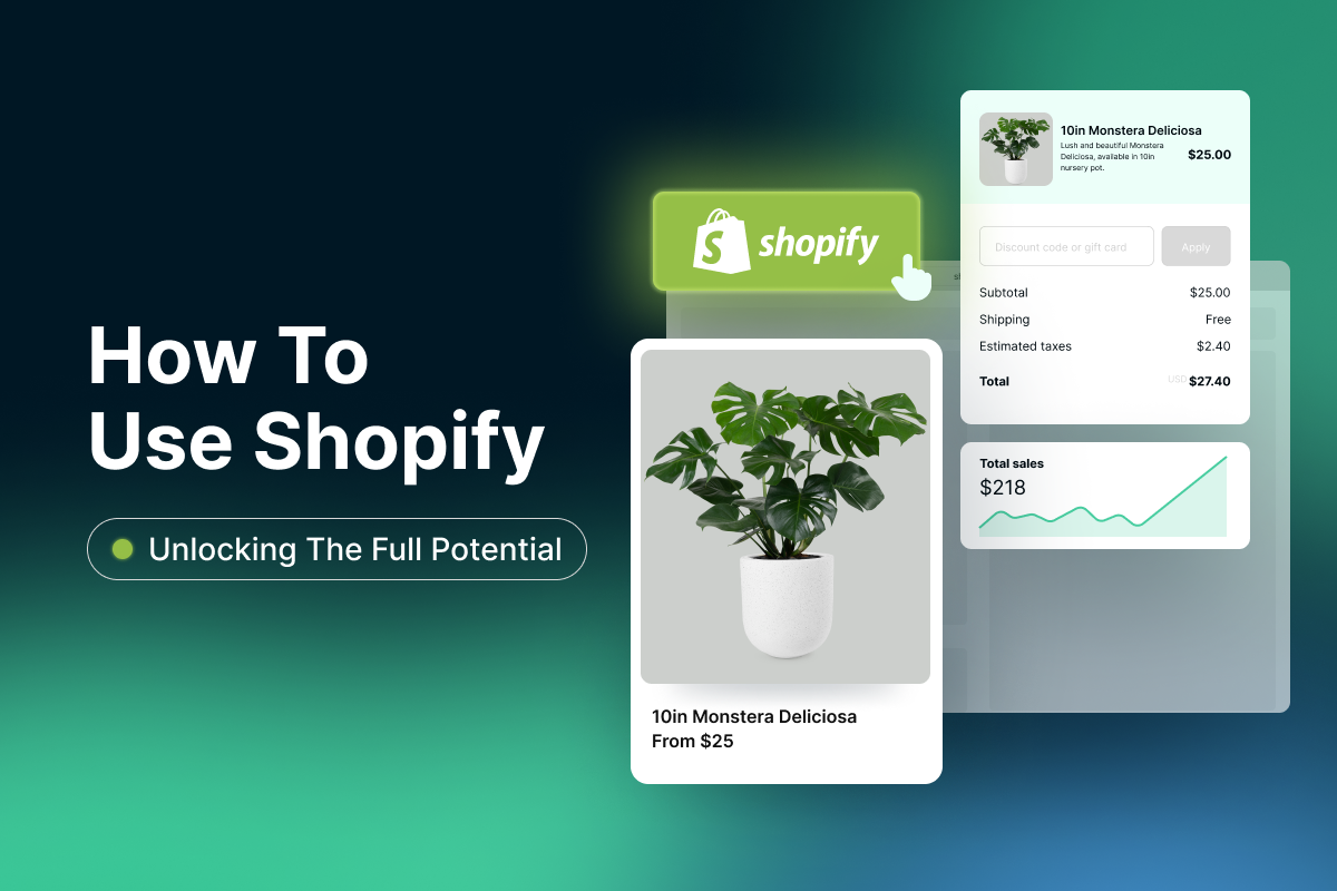 how to use shopify 1