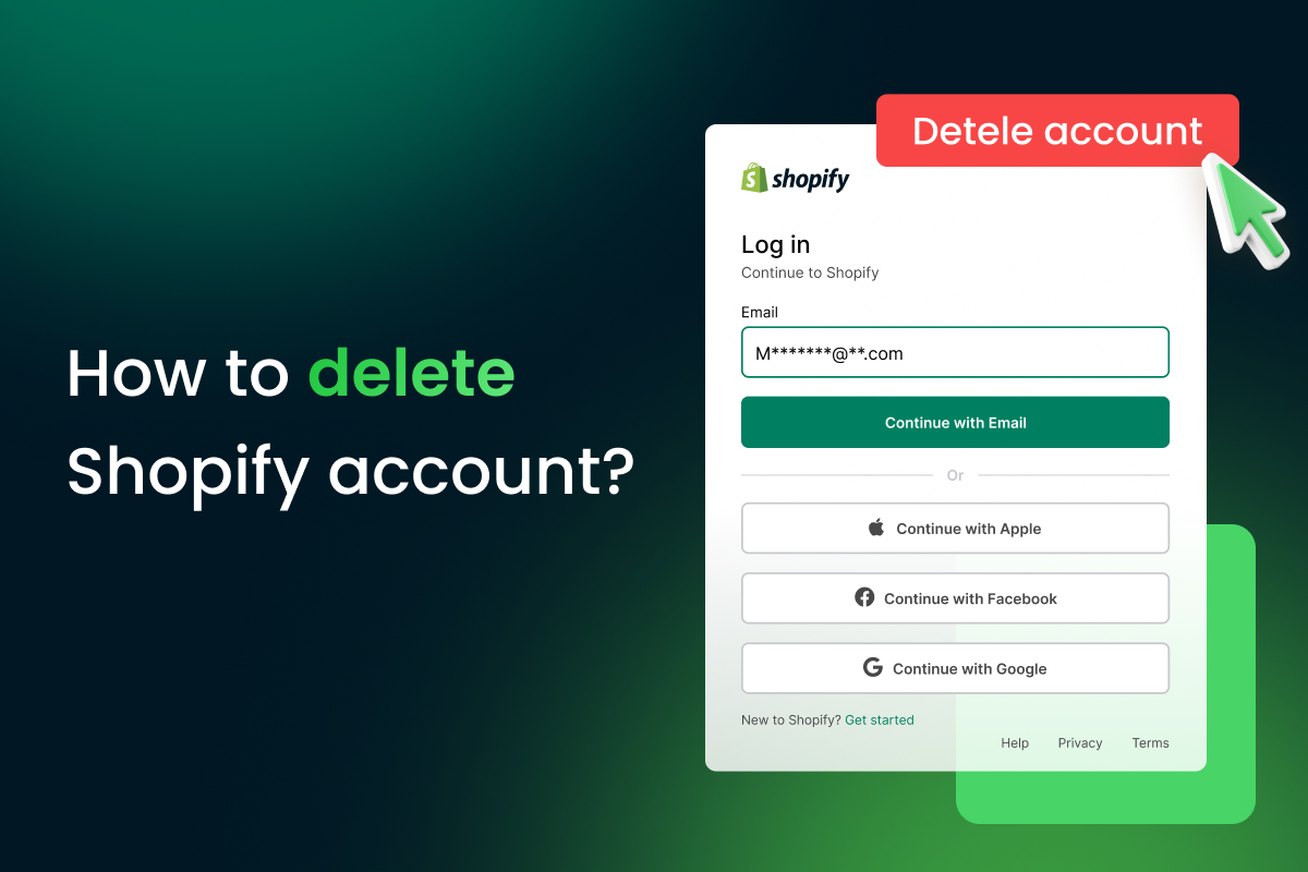 How To Delete Shopify Account Permanently - OneCommerce