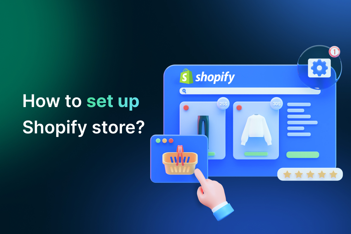 how to set up Shopify store - OneCommerce