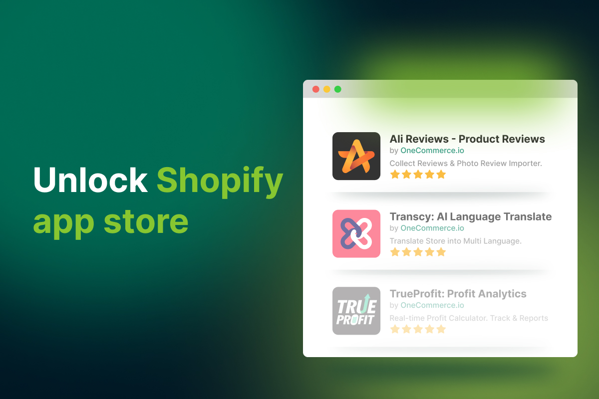 unlock shopify app store