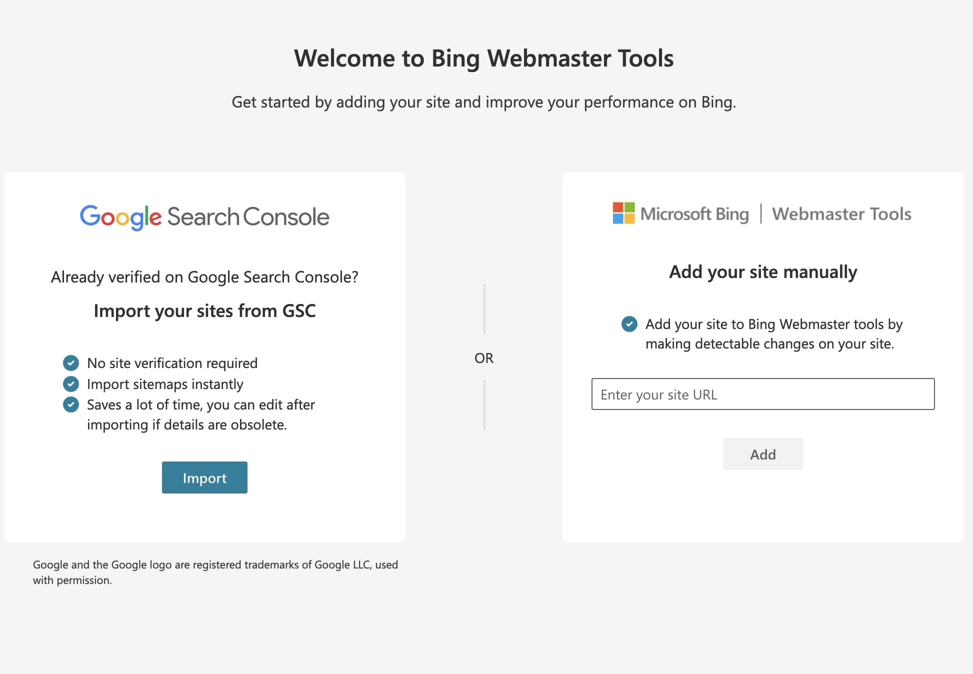 bing webmaster tool
