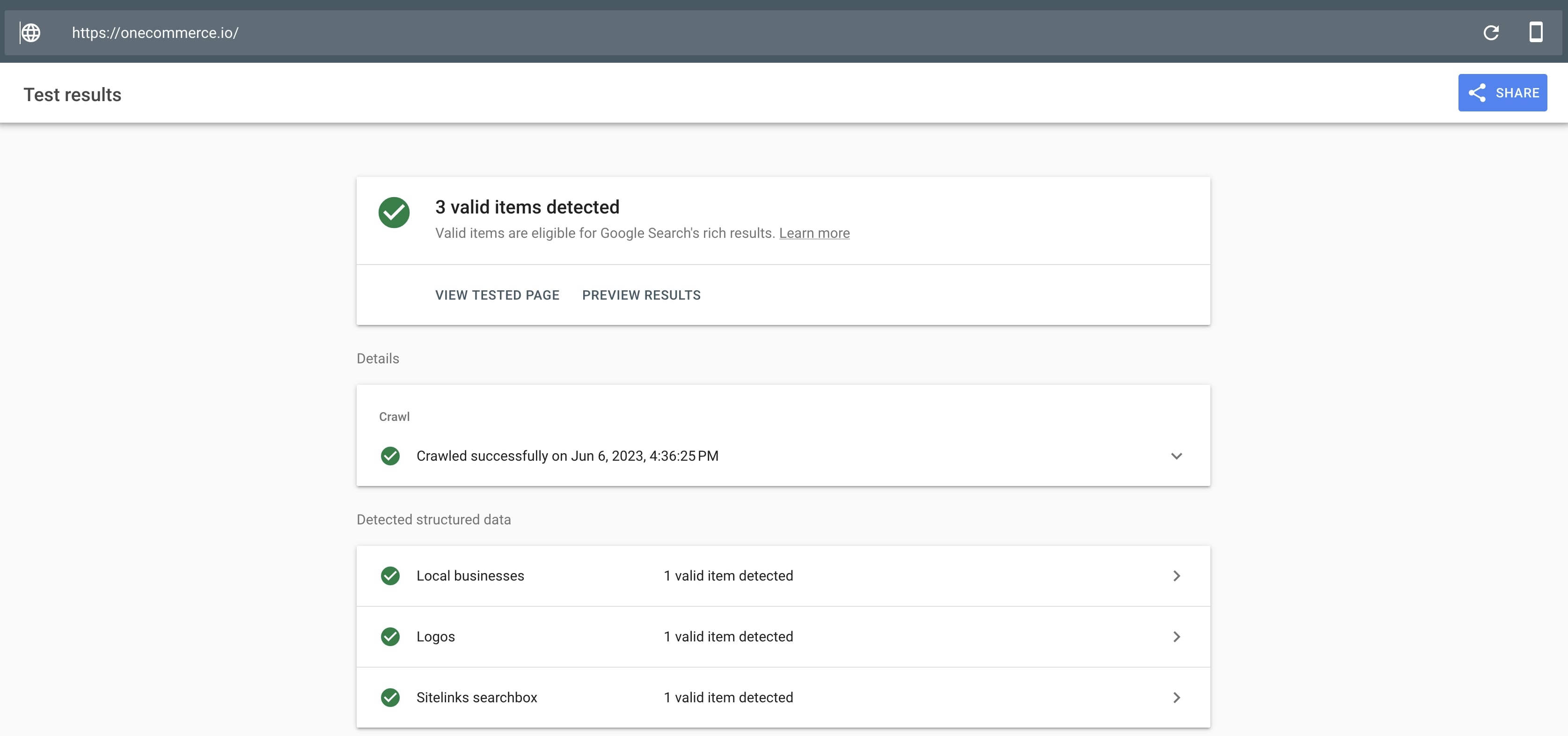 verify schema markup