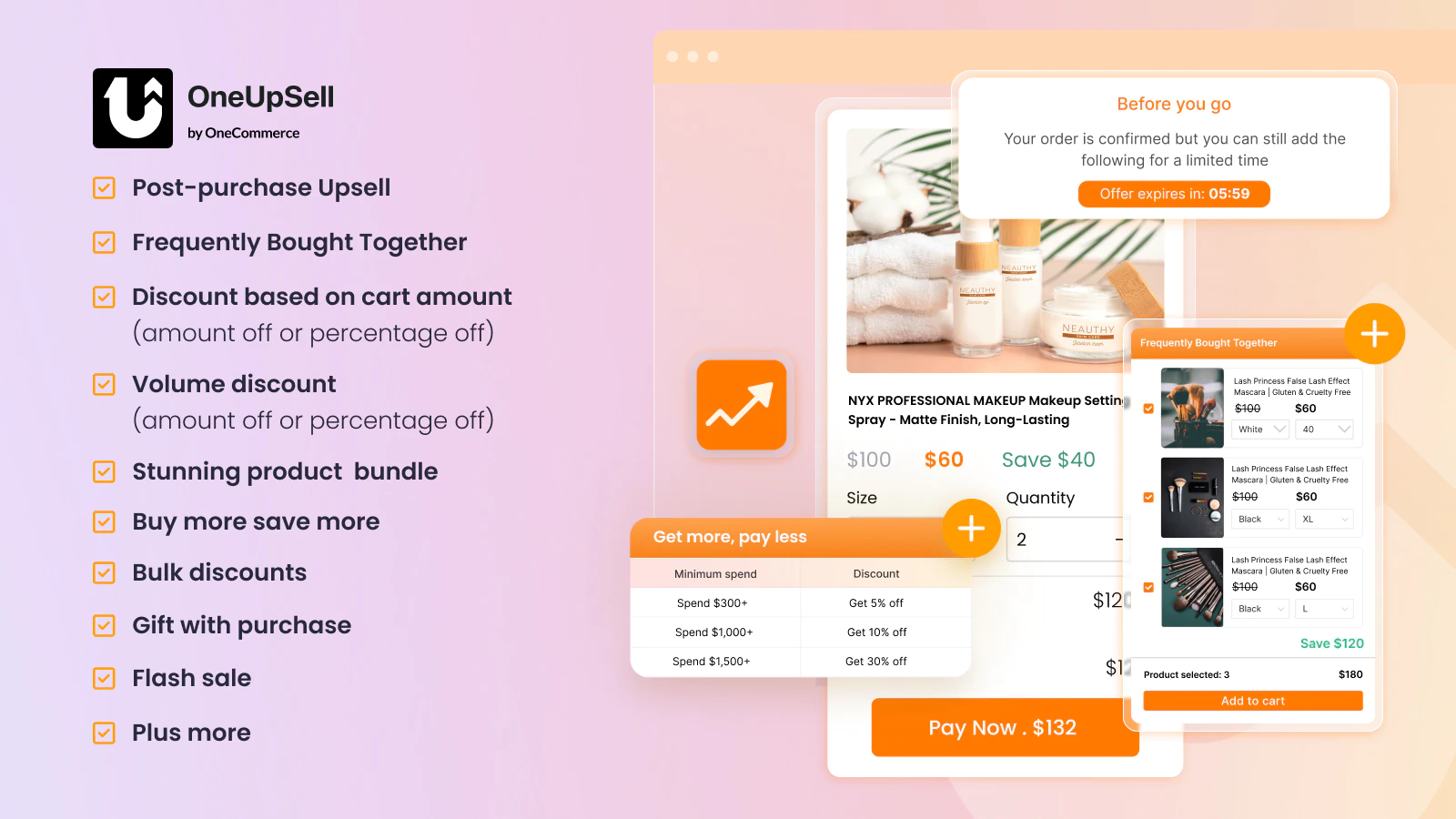 oneupsell by onecommerce