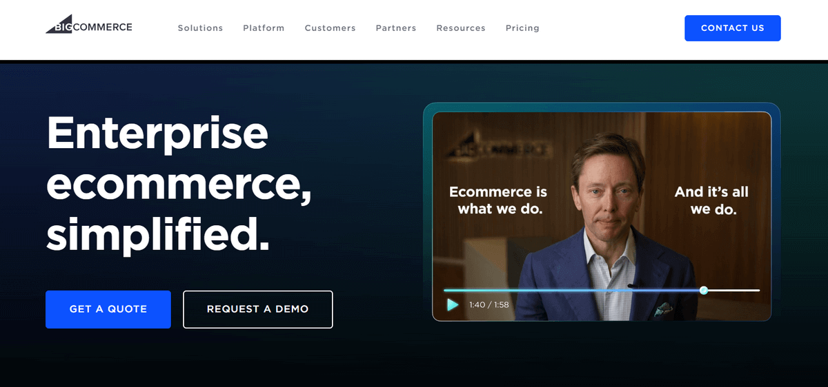 BigCommerce - dropshipping platforms