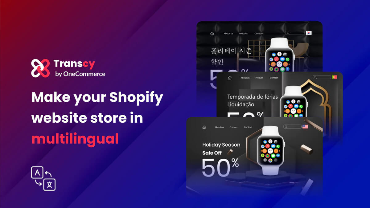 Transcy - shopify embedded app