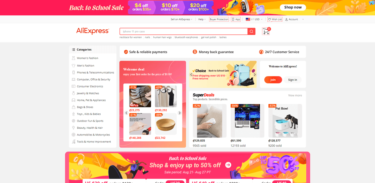 aliexpress - dropshipping suppliers