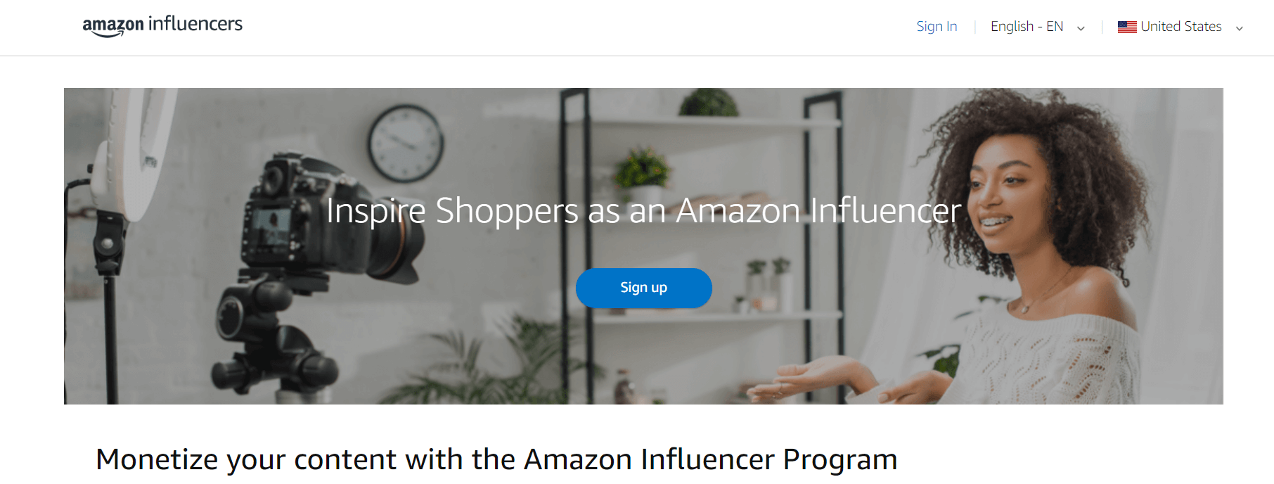 Earn commissions for Amazon product reviews with Influencer program