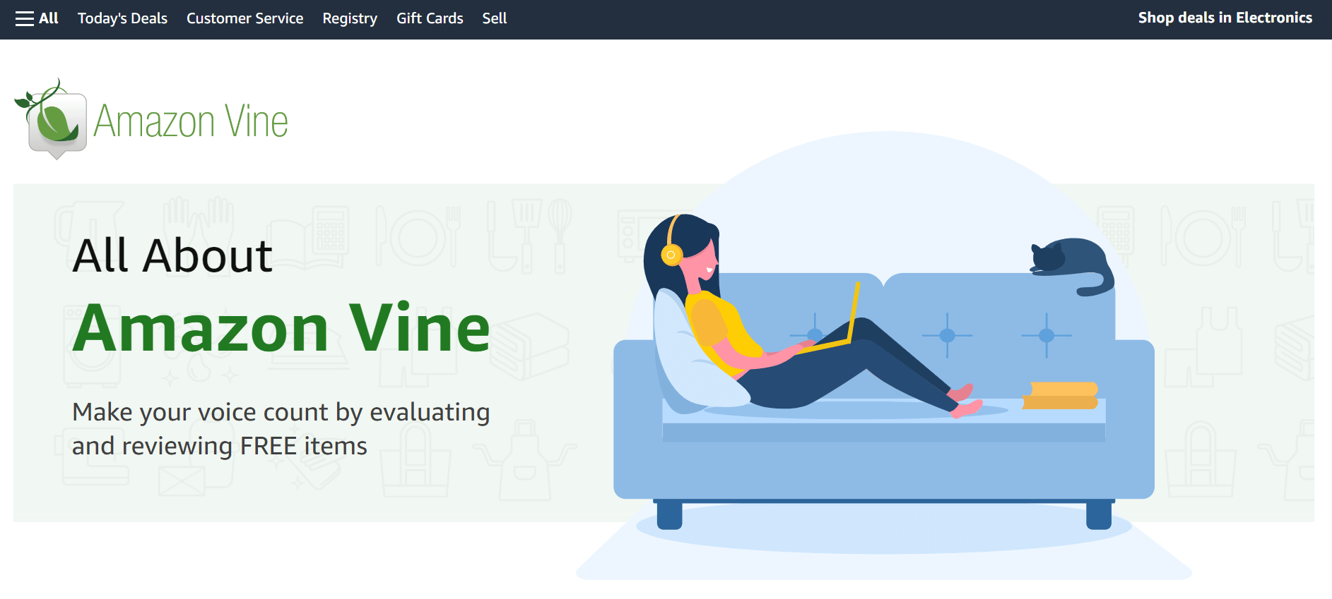 Amazon Vine is a reward program from Amazon to reviewers