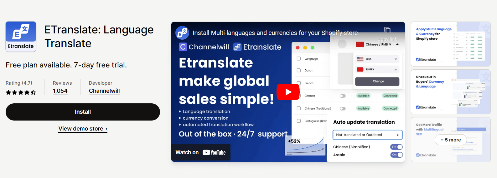 ETranslate - Currency Converter Apps