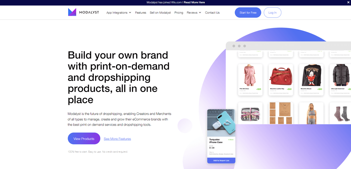 modalyst - dropshipping suppliers