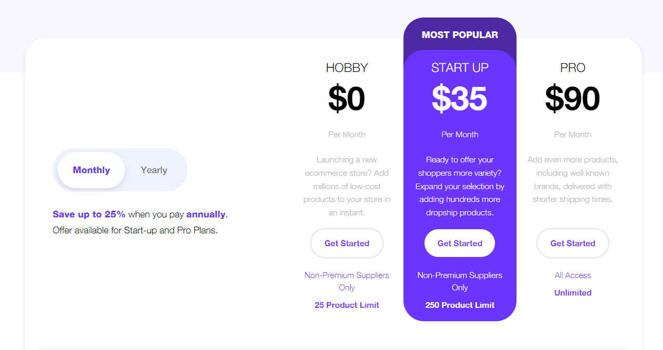 modalyst pricing plans