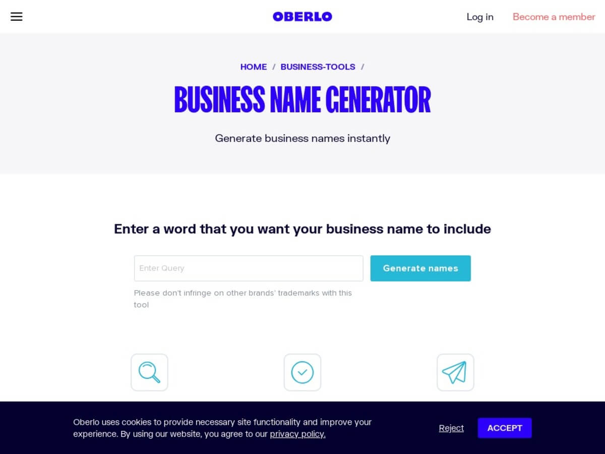 oberlo business name generator