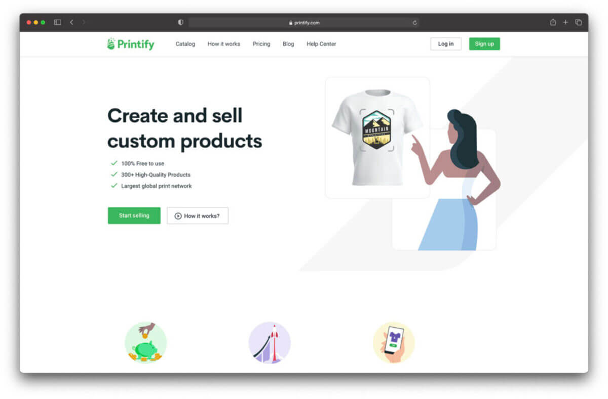 printify-dropshipping websites