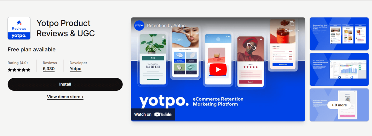 yotpo shopify review apps