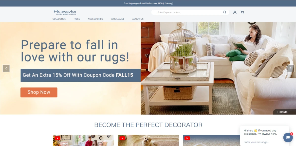 Homespice - dropshipping home decor