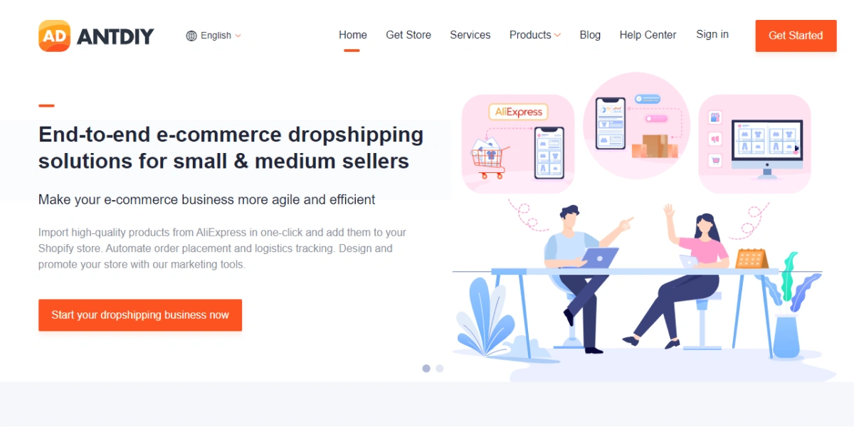 antdiy - aliexpress dropshipping center