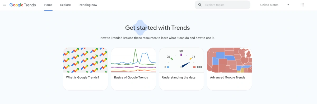 google trends - dropshipping tools